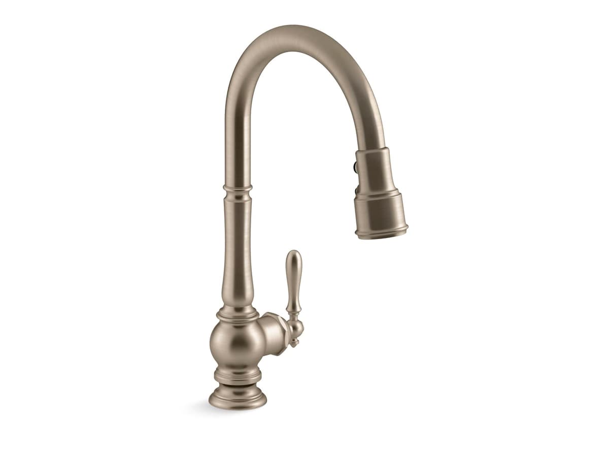 Kohler Artifacts grifo de cocina con extracción y rociador 3 funciones 99259-BV