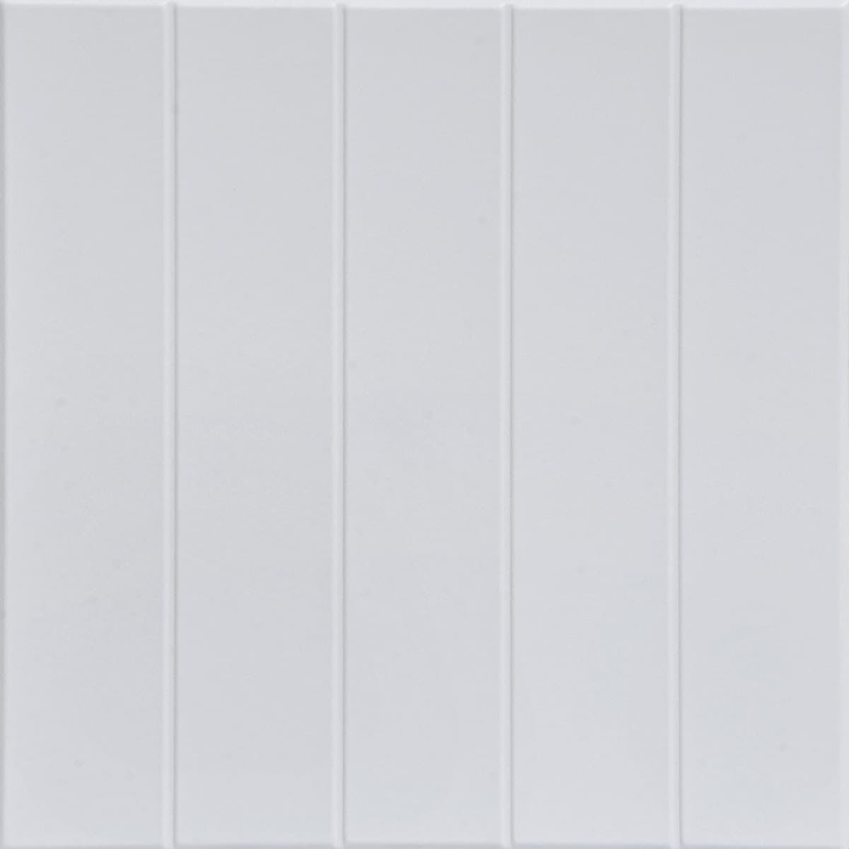À LA MAISON CEILINGS R104 Panel de tablero con cuentas de espuma para pegar en techo (384 sq. ft./Case), Paquete de 144, Blanco ultra puro - Satinado (Behr) r104upw-144