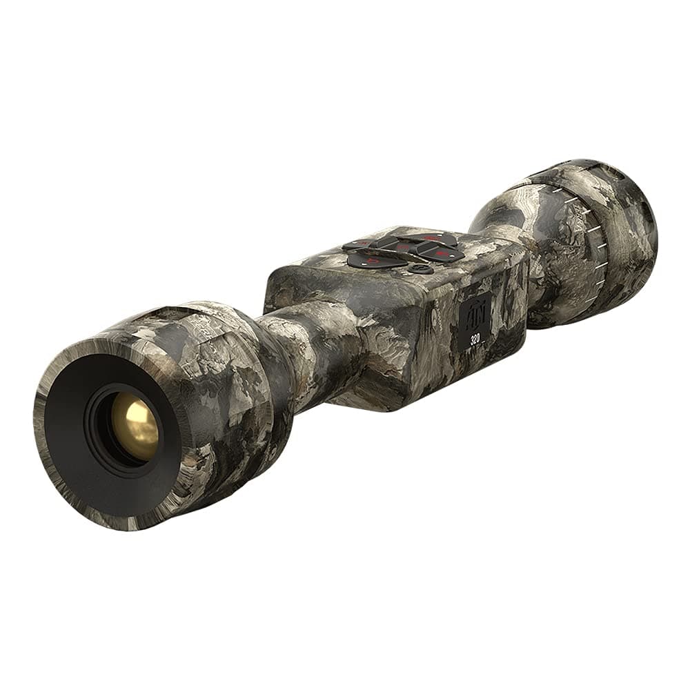 theOpticGuru ATN MossyOak Thor LT Ultra Light Thermal Hunting Camouflage Scope con sensor térmico de 60Hz, One Shot Zero, más de 10 horas de batería (320x240, 3-6x Elements Terra)