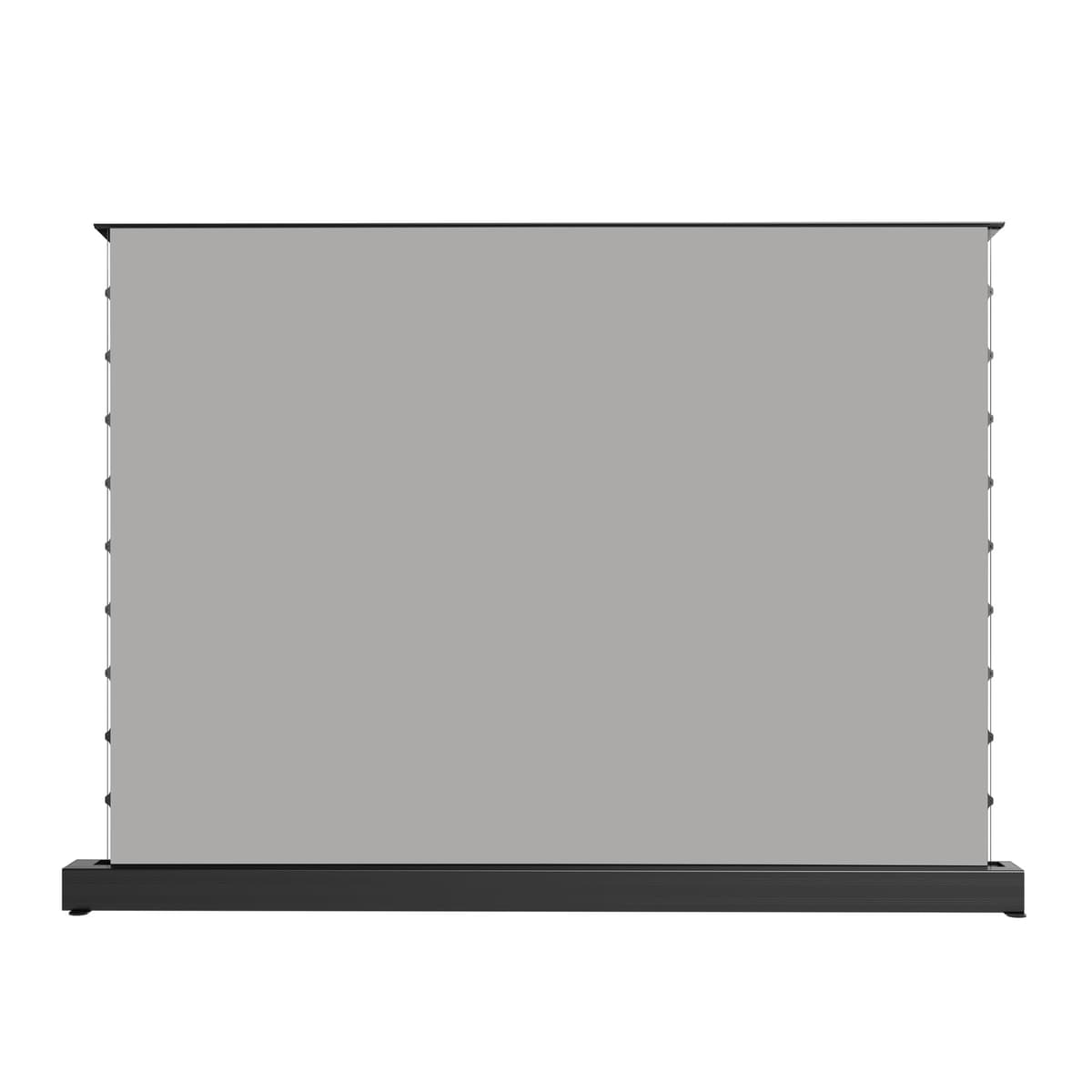 WUPRO Pantalla Enrollable Eléctrica 72" Tela Gris Soft Matte 4K HD Smart