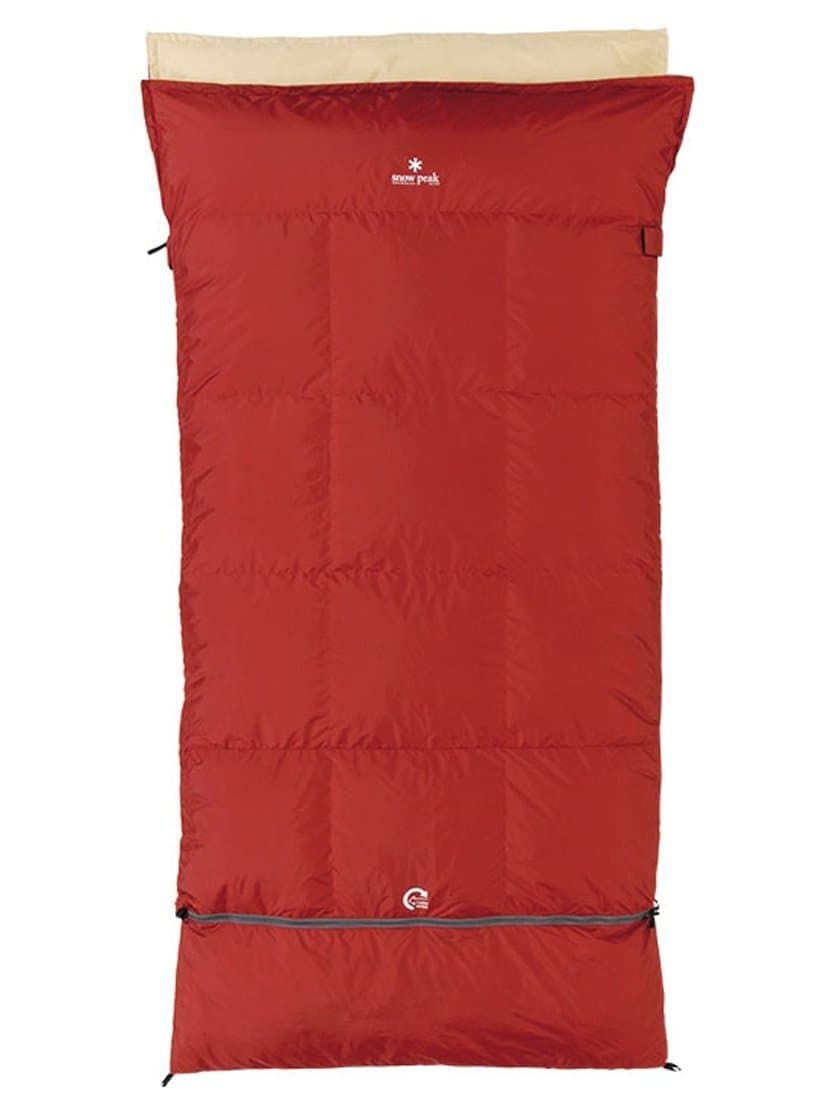 Snow Peak Separable Futon/Comforter 1400 BDD-104, Rojo