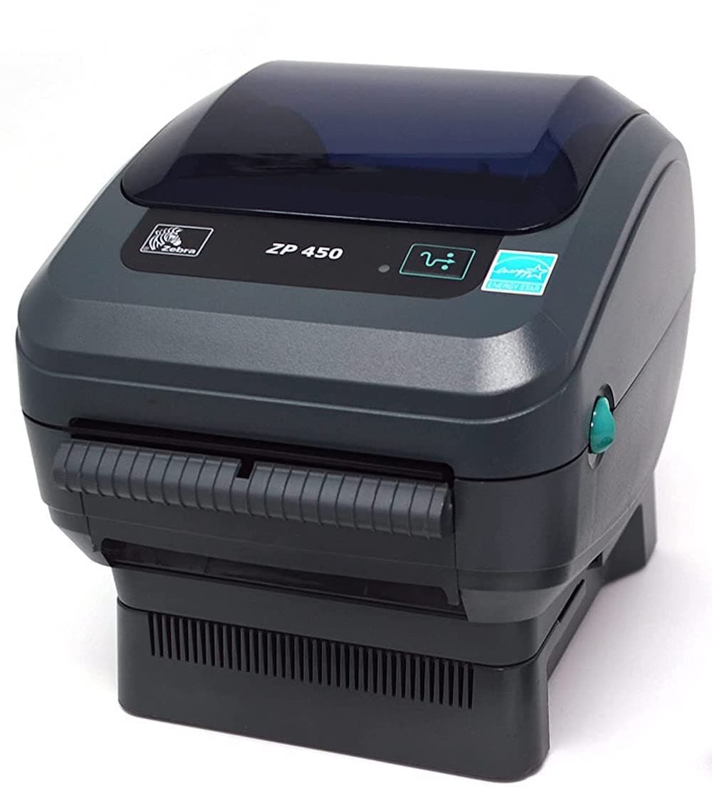 JetSet Label Zebra ZP450 Impresora térmica de códigos de barra - USB/Serial/Parallel, 203 DPI
