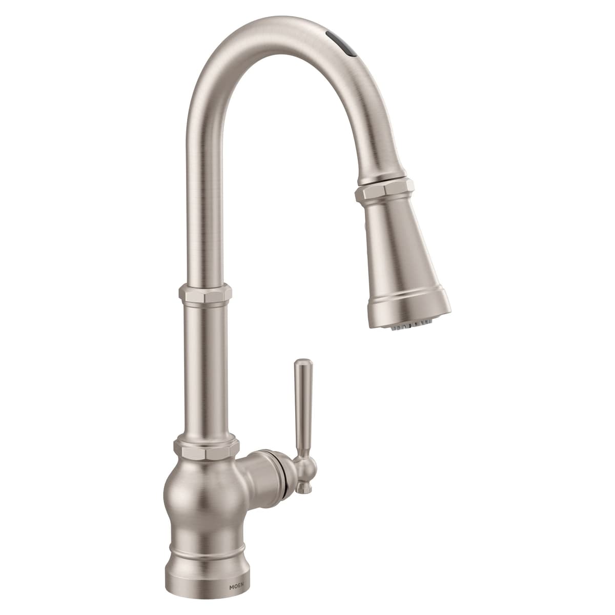 Moen Paterson Spot Resist Stainless Smart Faucet Touchless Pull Down S72003EVSRS