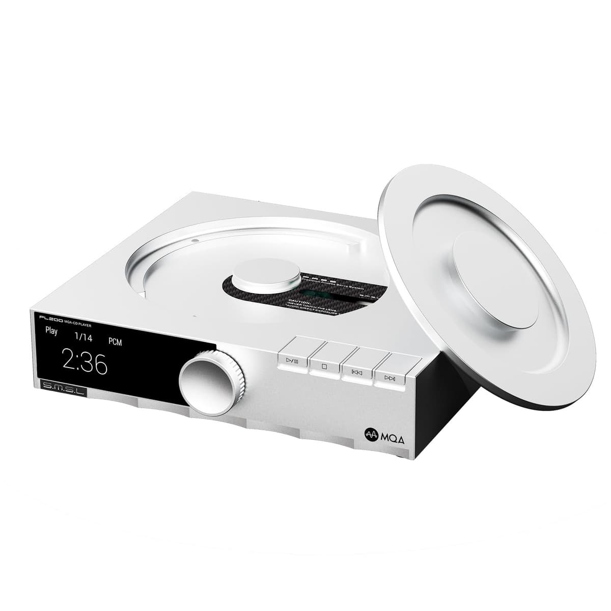 S.M.S.L PL200 MQA-CD Player - Flagship DAC AK4499EX, Bluetooth 5.1, USB DAC, MQA Full Decoding, CD Player