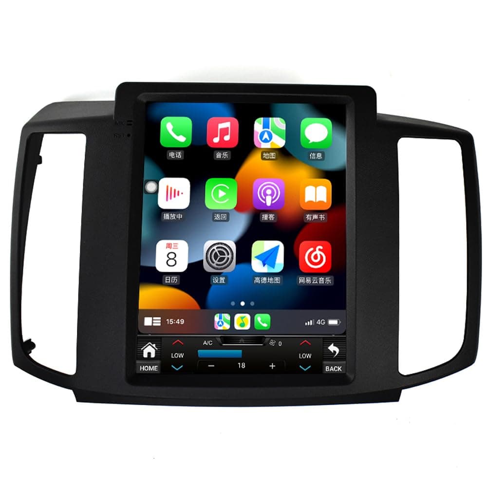 aoonav Radio Android 10.4" para Nissan Maxima 2009-2014, Android 12, Wireless CarPlay, GPS, WiFi