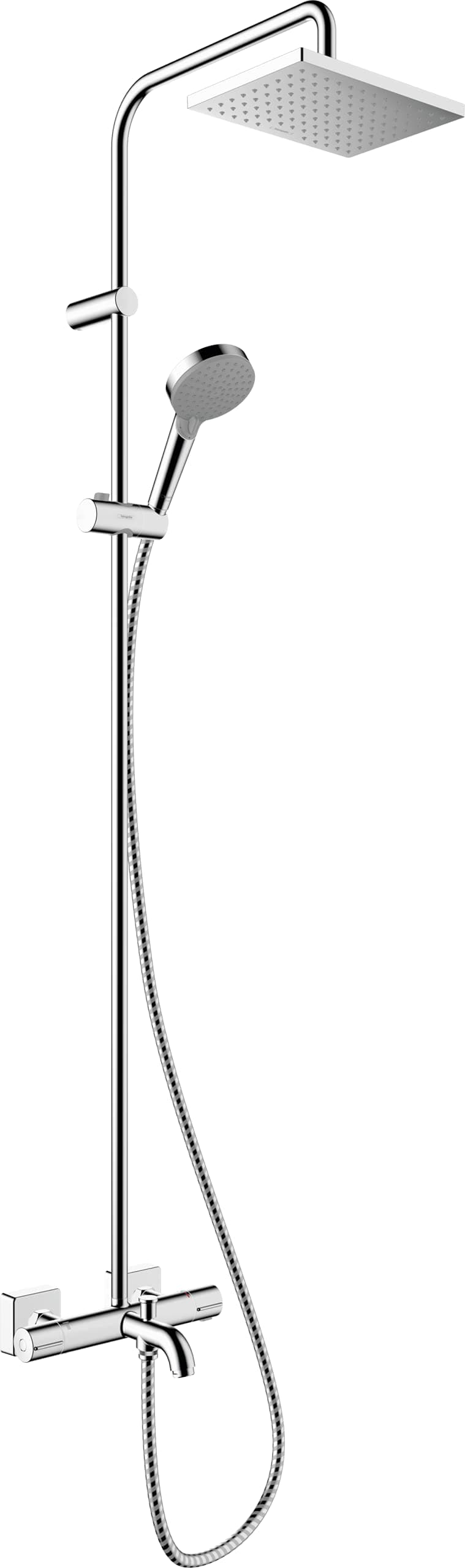 hansgrohe Vernis Shape 230 EcoSmart para bañera con termostato, cromo, 26098000