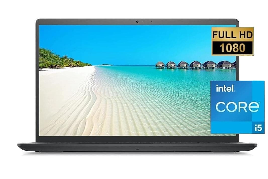 Dell Inspiron 15 para Negocios 2023, 15.6" 1920x1080 FHD, Intel i5-1235U de 12ª gen 4.4 GHz, 8 GB RAM, 256 GB SSD. Win 11 Home, Webcam, Bluetooth, Negro Carbón Dell Laptop