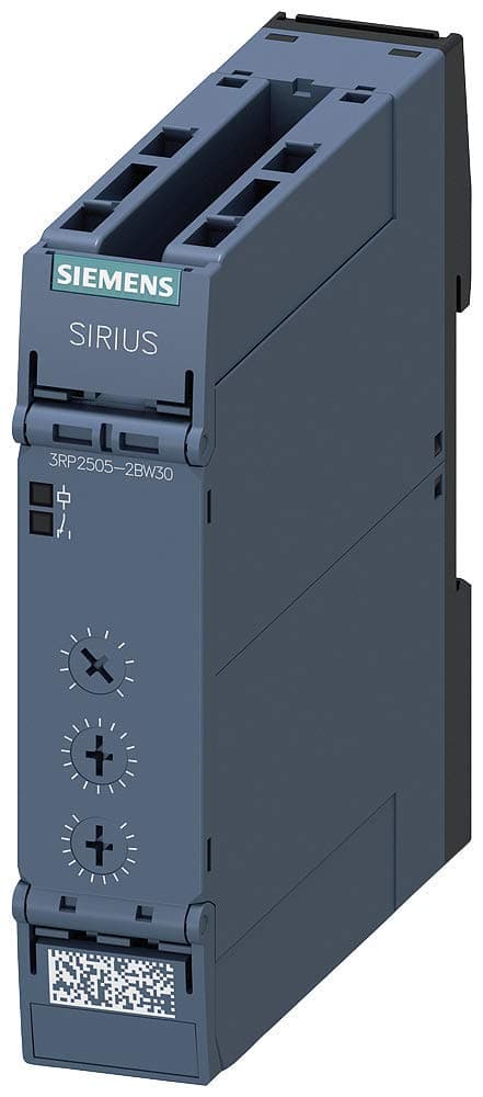 Siemens Relé temporizador 3RP2505-2BW30 multifunción 12-240V AC/DC