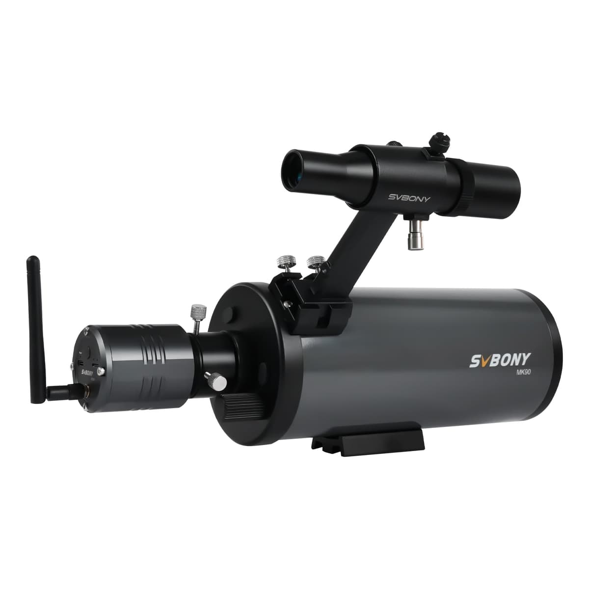 SVBONY MK90 Maksutov 90mm OTA f/13.9 con Cámara WiFi IMX662 y Finderscope 6x30 F9382B-F9384A-W9141D