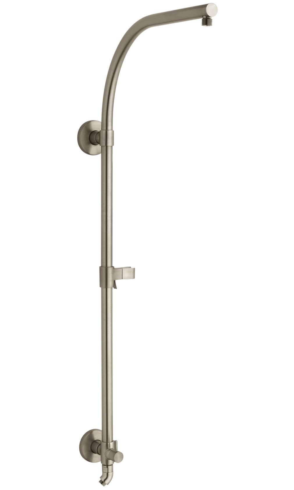 KOHLER K-45209-BV HydroRail-R Columna de Ducha Arqueada, Vibrant Brushed Bronze