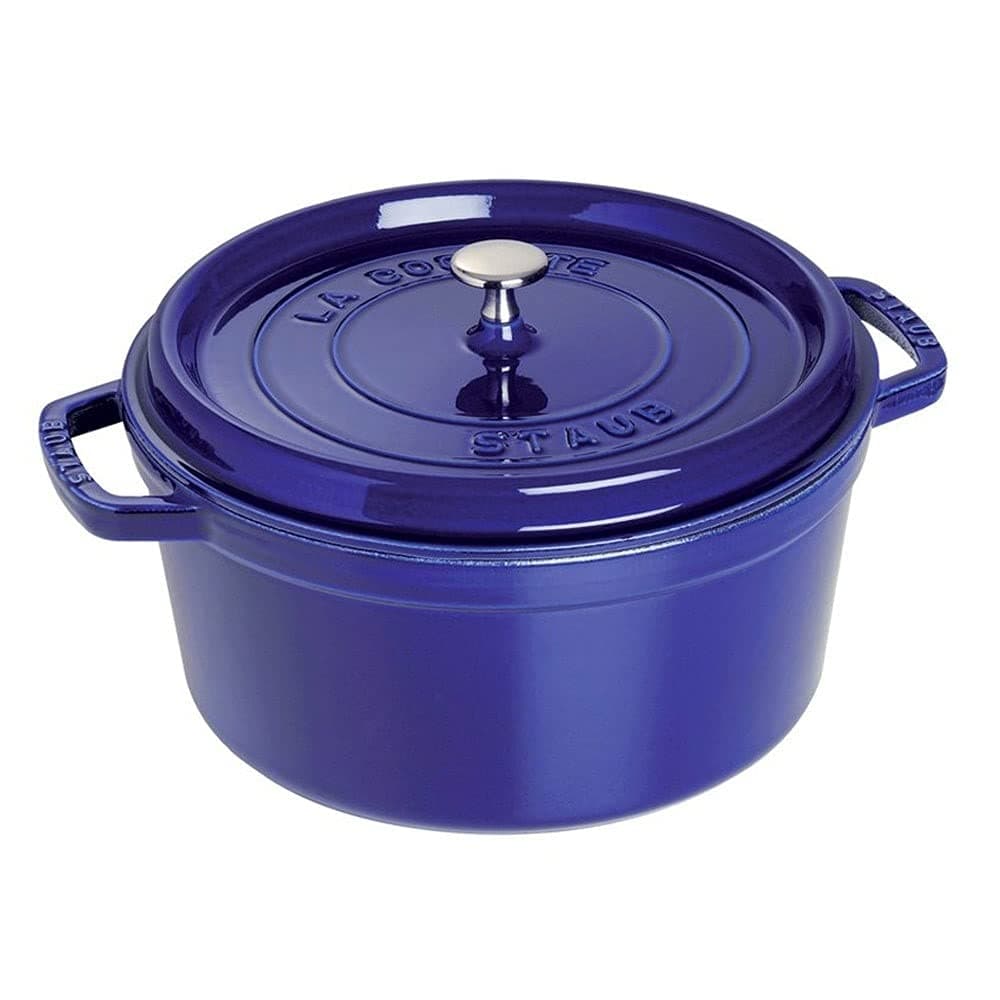 STAUB Cocotte Redonda 24 cm Dark Blue, 40510-283-0