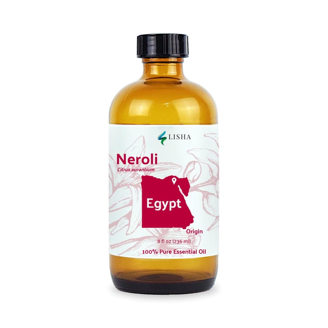 Nature Packaged Neroli Essential Oil - Aceite Azahar 100% puro (8oz) - Direct from Egyptian Nile Delta Farms PEO-NEROLI-LT-5ML-FBM