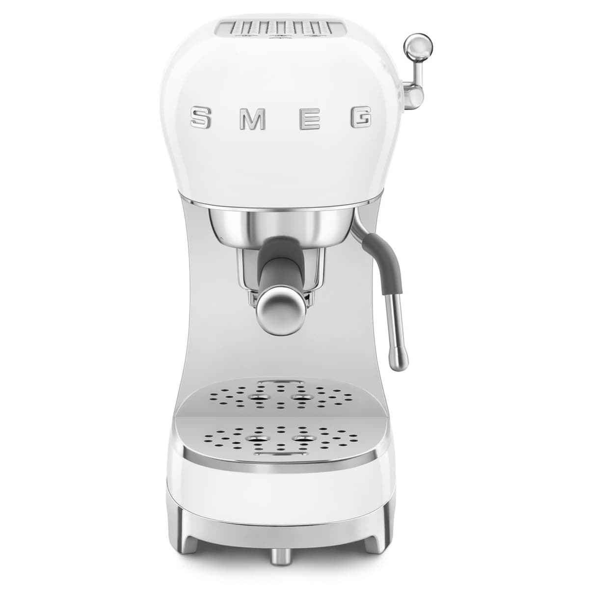 Smeg ECF02 Italian Espresso Machine Manual 15-Bar Coffee Maker Retro White ECF02WHUS