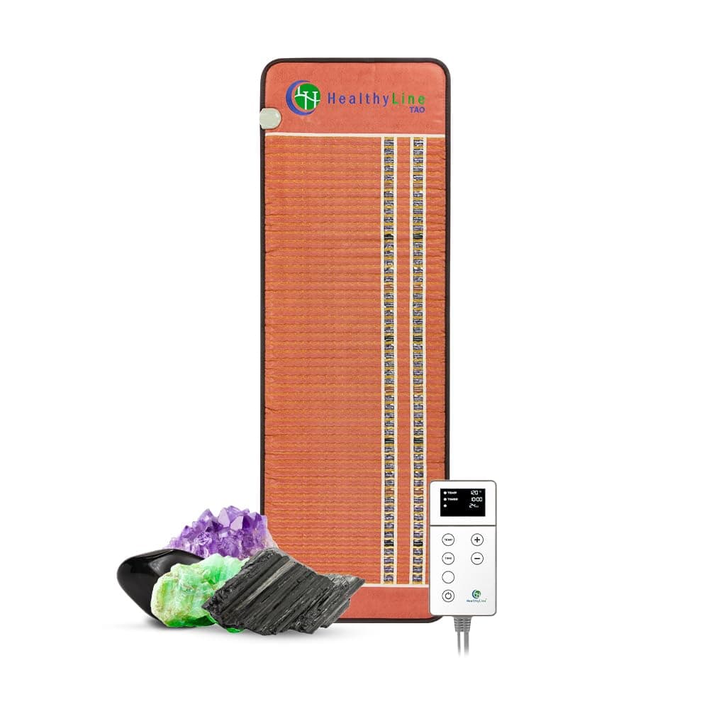 HealthyLine РЕМF Far Infrared Heating Pad - Full Body Mat (Amethyst, Tourmaline, Obsidian) TAO-7224