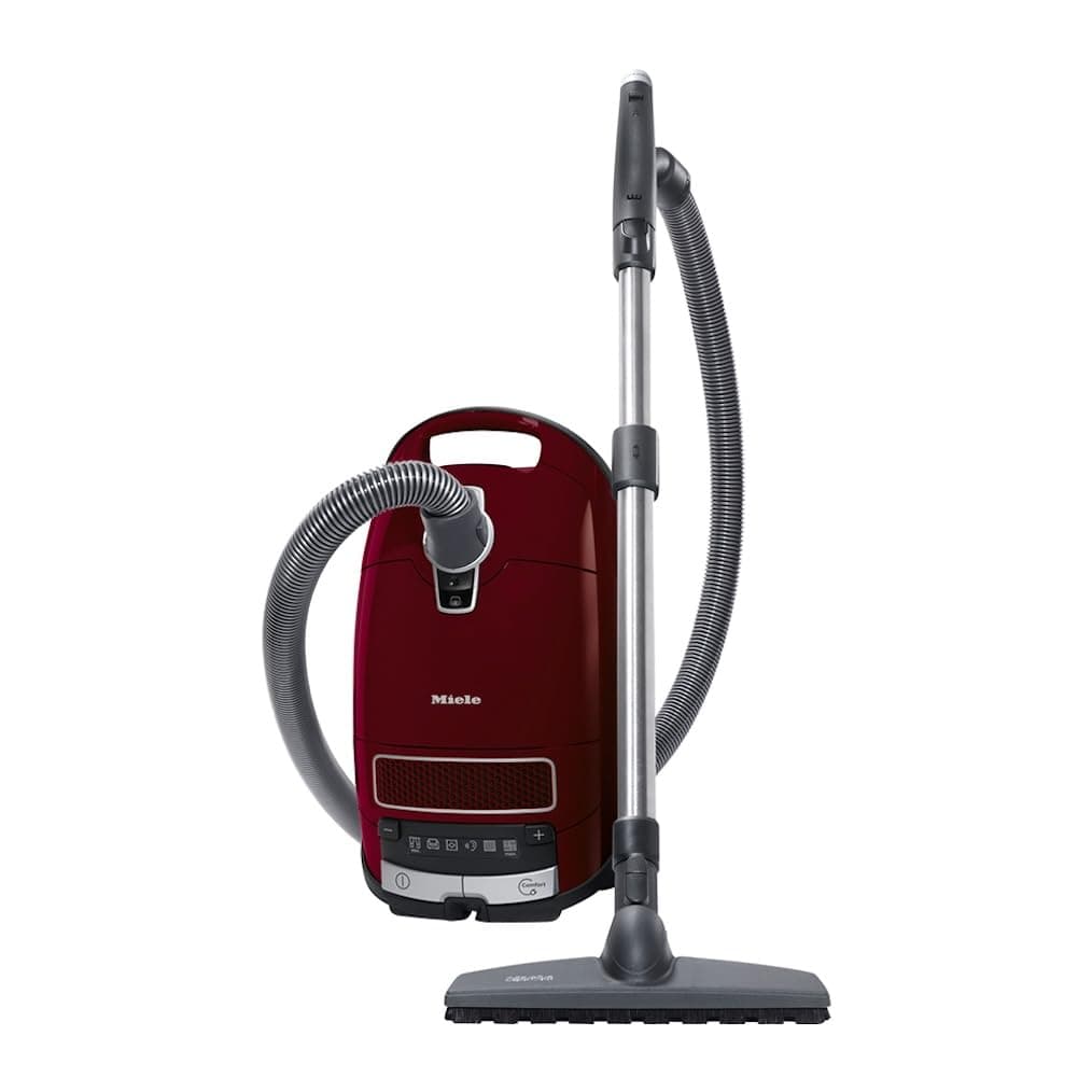 Miele Complete C3 Limited Edition Canister Bagged Vacuum, AllTeQ y Parquet Twister, Tayberry Red 11513000