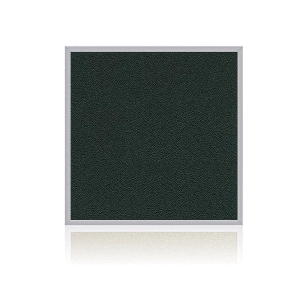 Ghent pizarra de vinilo Ebony 4.5" x 4.5" marco de aluminio, fabricado en EE. UU. AV44-183
