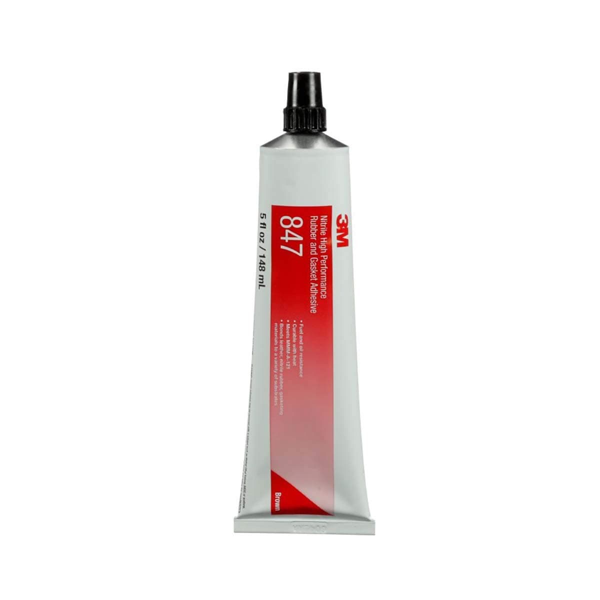 Adhesivo para gomas y empaques 3M Scotch-Weld 847, marrón, 5 oz, 36 por caja 847-5OZ