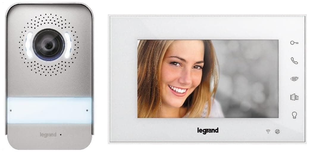 Legrand EASYKIT Intercomunicador Wi-Fi con Monitor 7" y Cámara Gran Angular 360910