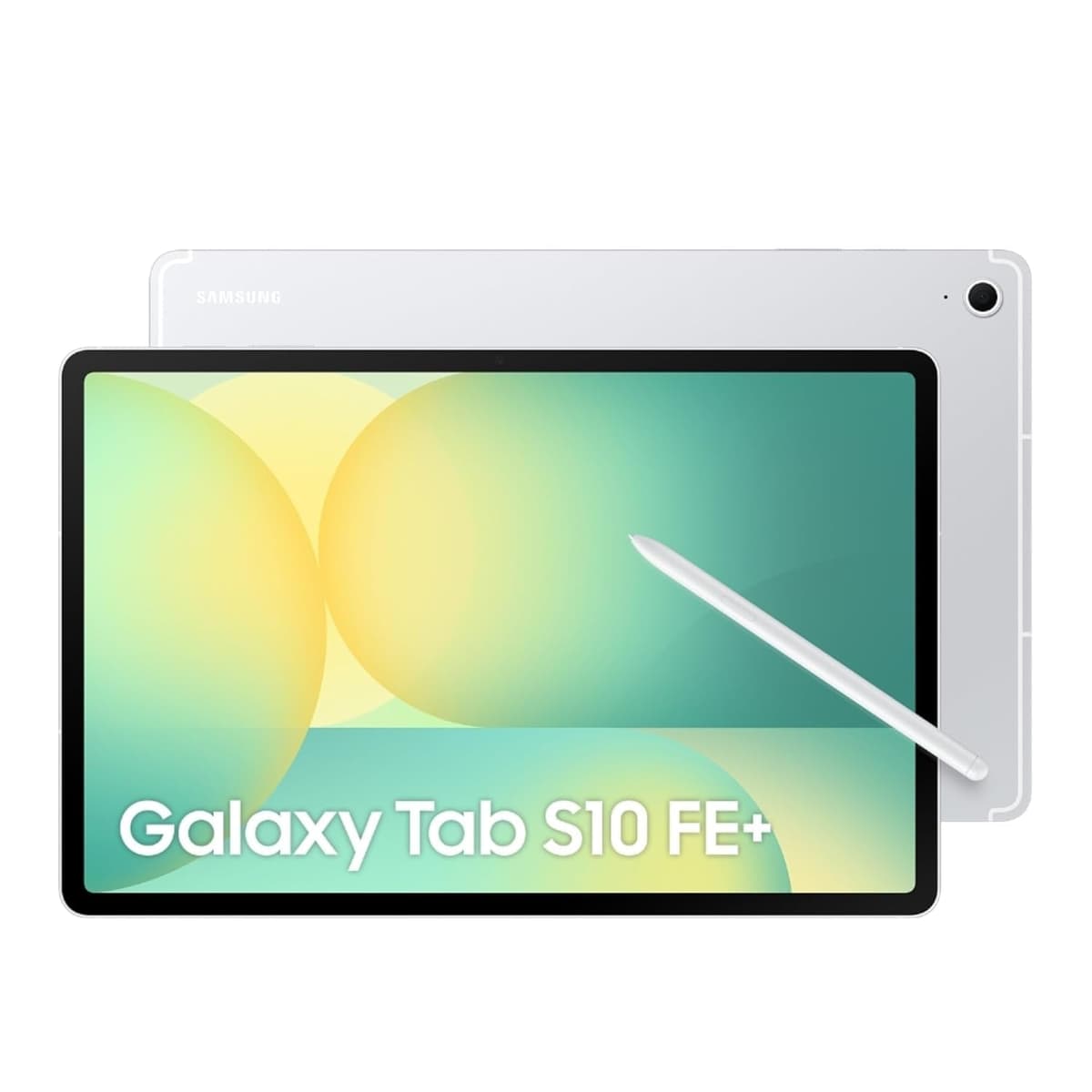 Samsung Galaxy Tab S10 FE+ 13.1” Tableta Android WiFi, Pantalla Grande, Larga Duración de Batería, Procesador Exynos 1580, IP68, S Pen para Tomar Notas, Versión Latinoamericana - (Plataado, 12+256GB) SM-X620NZSNXAR