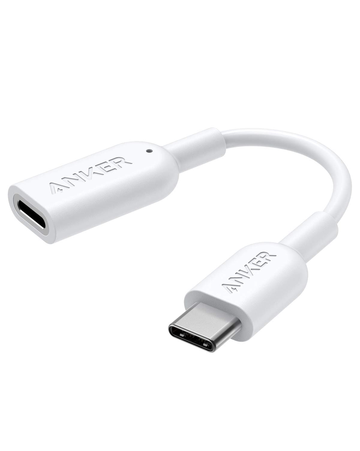 Adaptador de audio Anker USB-C a Lightning (solo audio, no admite carga) (blanco) A8178021