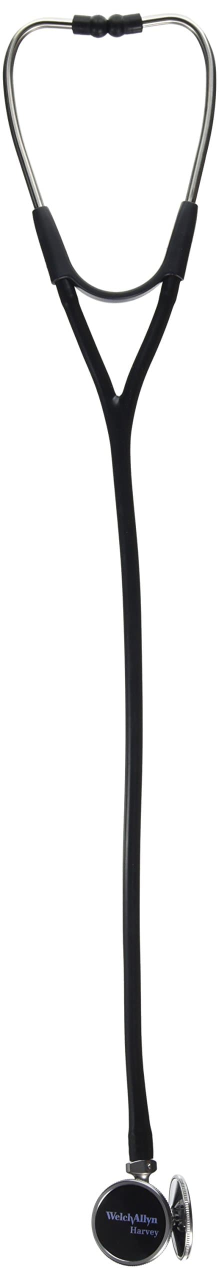 Welch Allyn 5079-321 Harvey DLX Estetoscopio triple, 28" negro