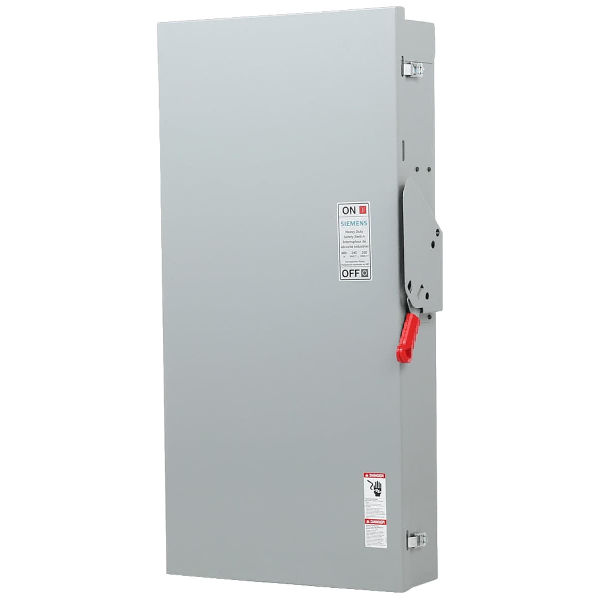 SIEMENS HF326NA Fusible 3 Pole 240V 600 Amp Interruptor de seguridad de servicio pesado para interiores