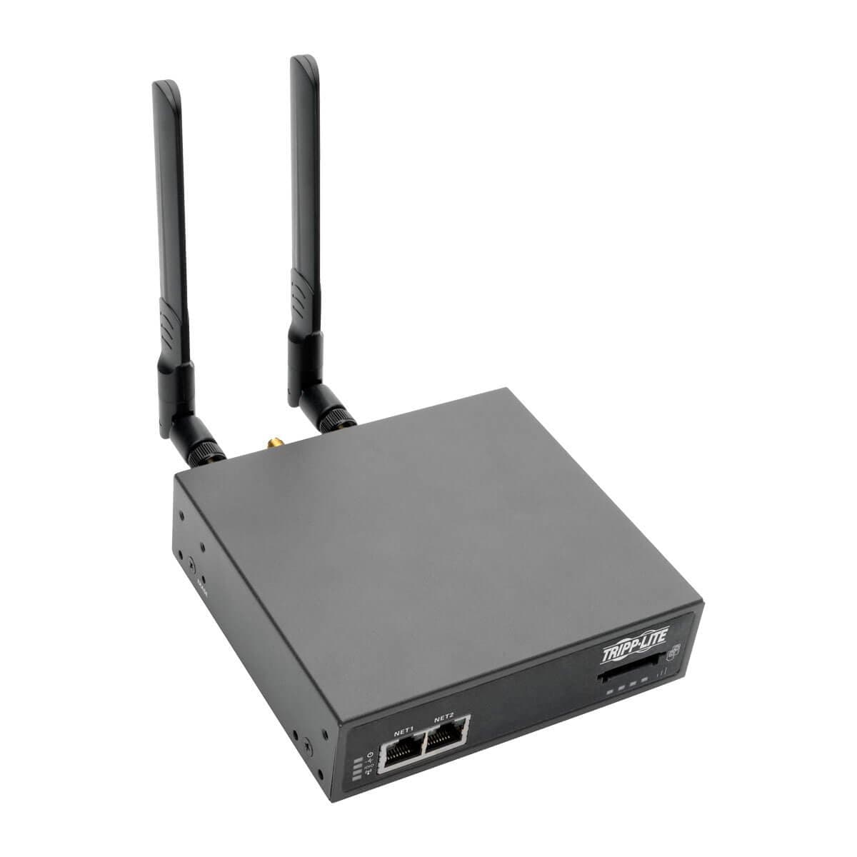 Tripp Lite B093-004-2E4U-V - 4-Port Console Server con módem 4G LTE, Dual Gigabit, 4GB flash, Dual SIM