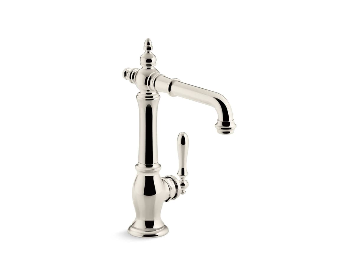 KOHLER Artifacts Grifo para barra estilo Victoriano con pico giratorio 99267-SN