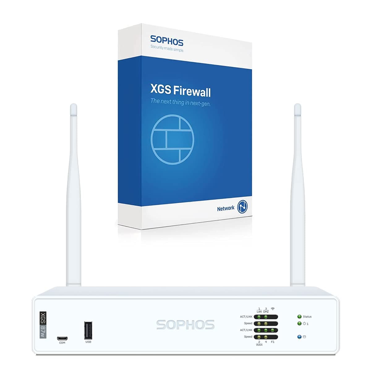 Sophos XGS 87w Next-Gen Firewall con Standard Protection, 5-Year (US Power Cord) (JY8B5CSUS)
