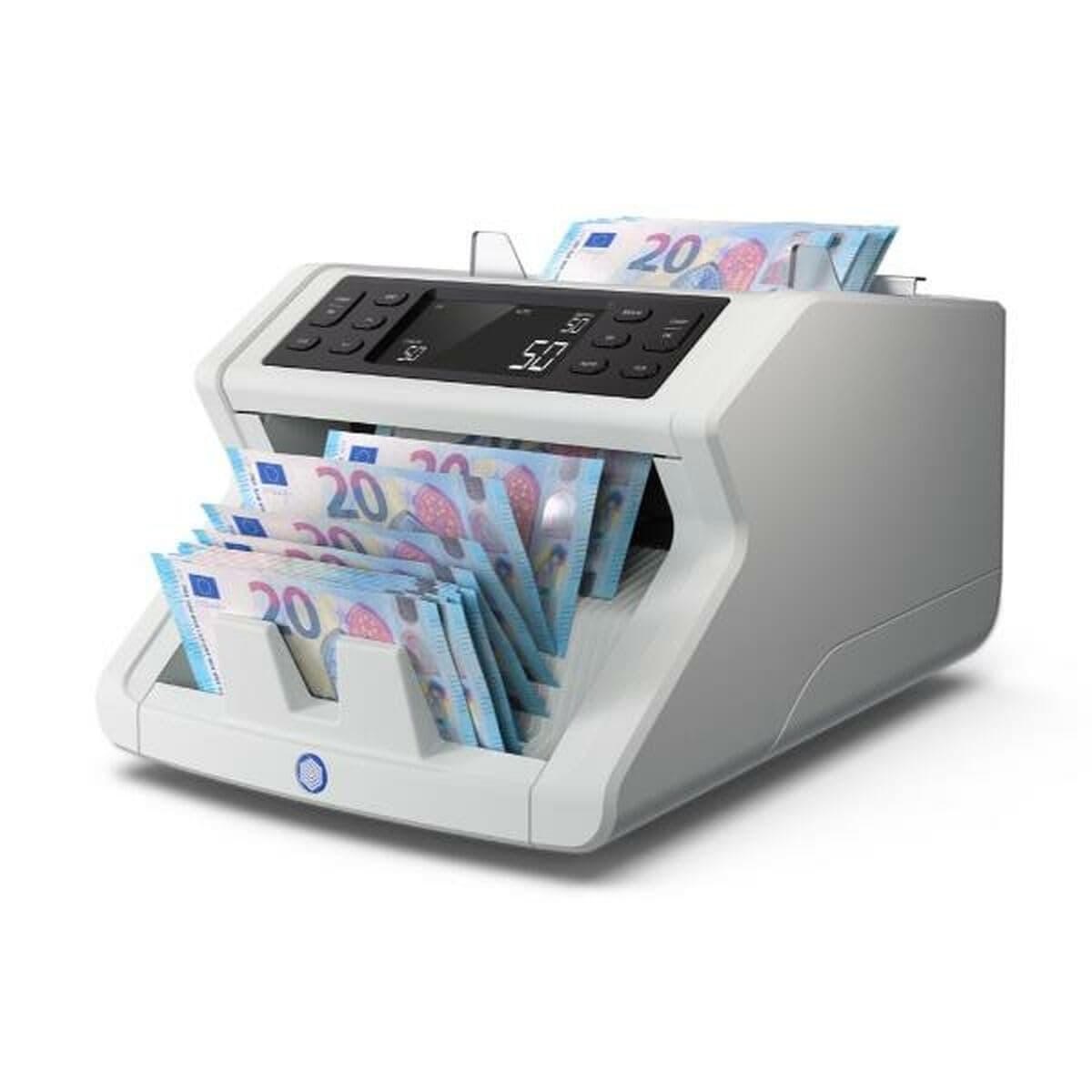 Safescan 2210 Contadora de Billetes, Cuenta Billetes Mixtos con Detección Doble de Autenticidad