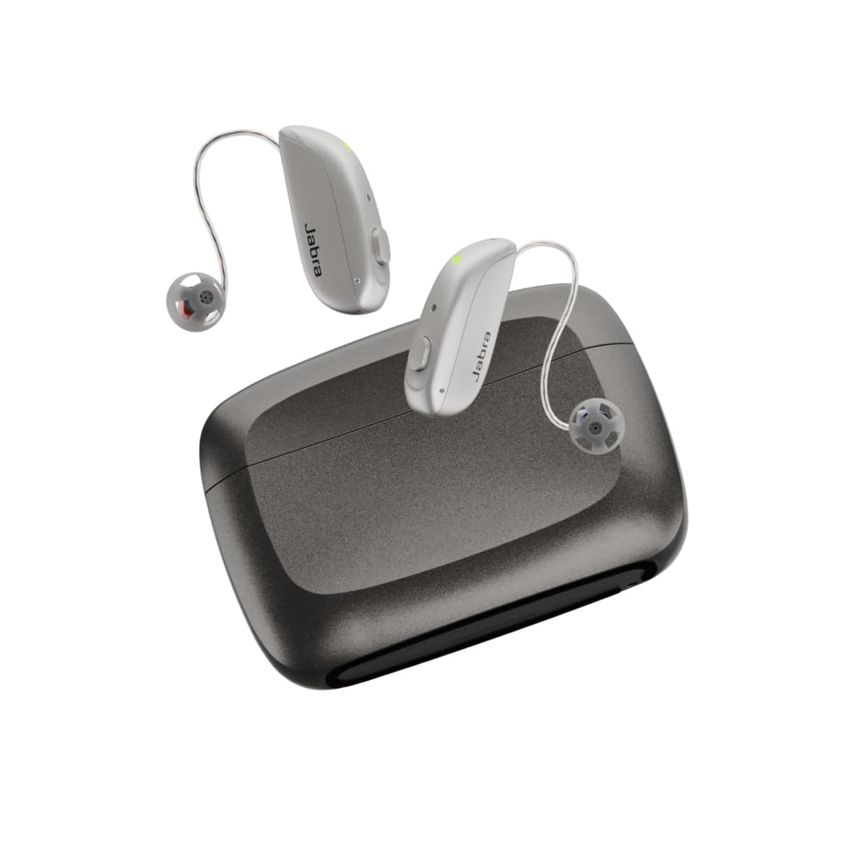 Jabra Enhance Select 500 - Audífonos OTC Calidad Clínica, Servicios Audiológicos Incluidos, Bluetooth, 3 Años de Garantía (Silver) 23315276