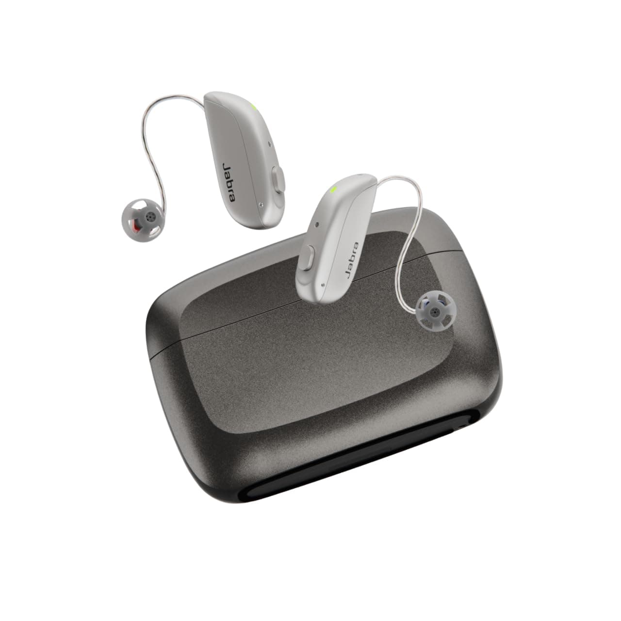 Jabra Enhance Select 500 - Audífonos OTC Calidad Clínica, Servicios Audiológicos Incluidos, Bluetooth, 3 Años de Garantía (Silver) 23315276