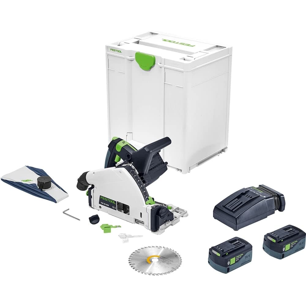 Festool TSC 55 Sierra de guía inalámbrica TSC 55 KEBI-F-Plus, 18V 576718