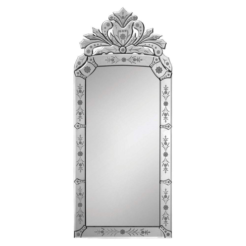 Ren-Wil Espejo Montado 43 x 19 x 3 in, Estilo Veneciano, Listo para Colgar MT1020
