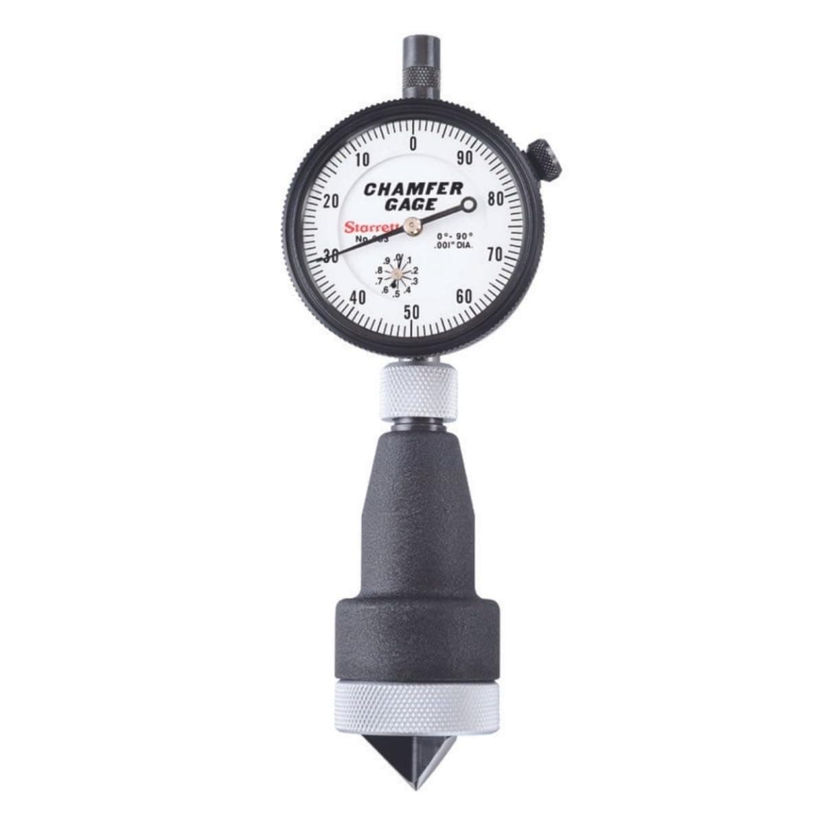Starrett Calibre de Chaflán Interno con Indicador (0-1", .001") - 683-3Z