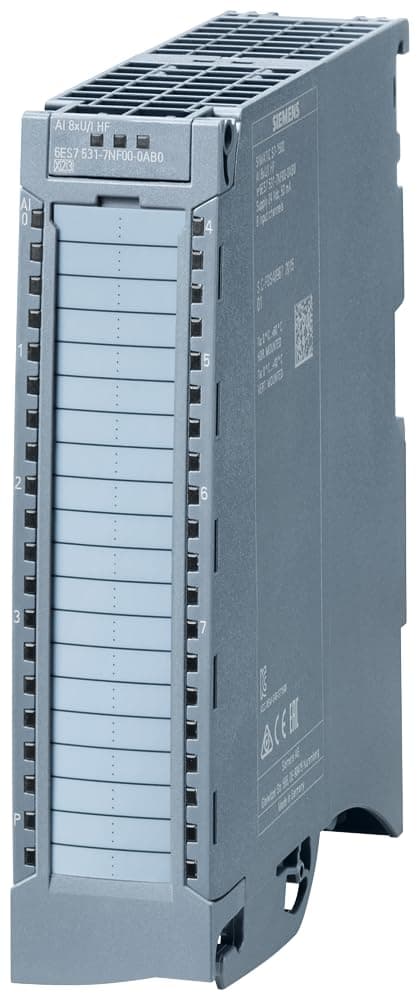 Siemens Módulo de entrada analógica AI 8XU/I HF - API 8 Entradas 0 Salidas 6ES7531-7NF00-0AB0