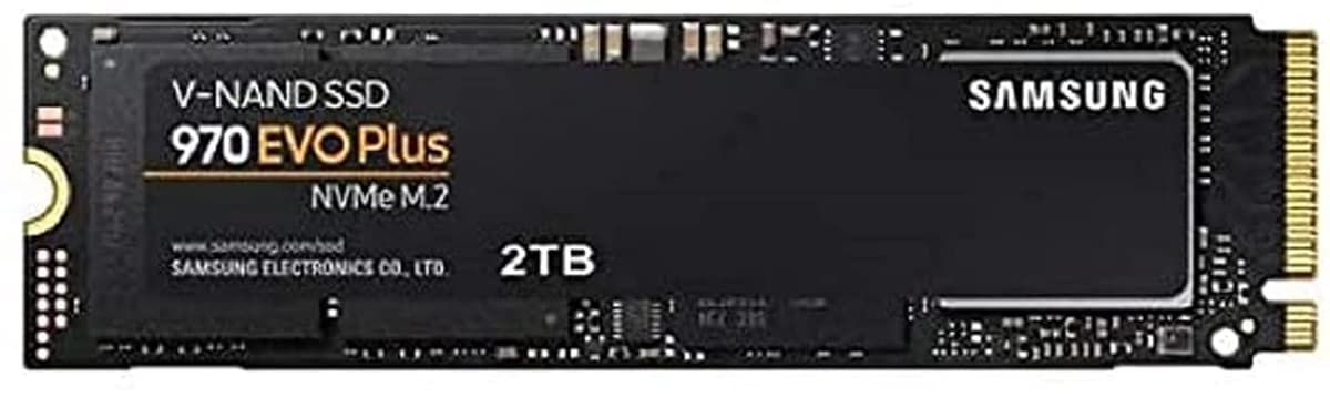 Samsung 970 EVO Plus M.2 NVMe 2TB (MZ-V7S2T0BW) SSD, 3500 MB/s