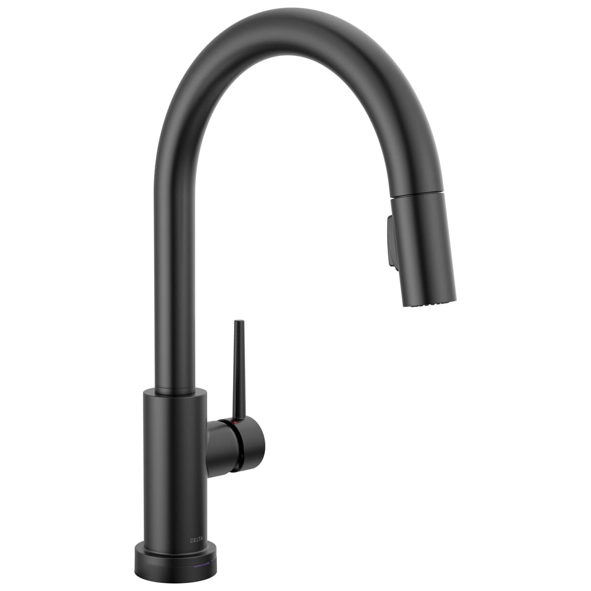 Delta Trinsic Grifería de Cocina Touchless con Tecnología Touch, Negro Mate, 9159TL-BL-DST