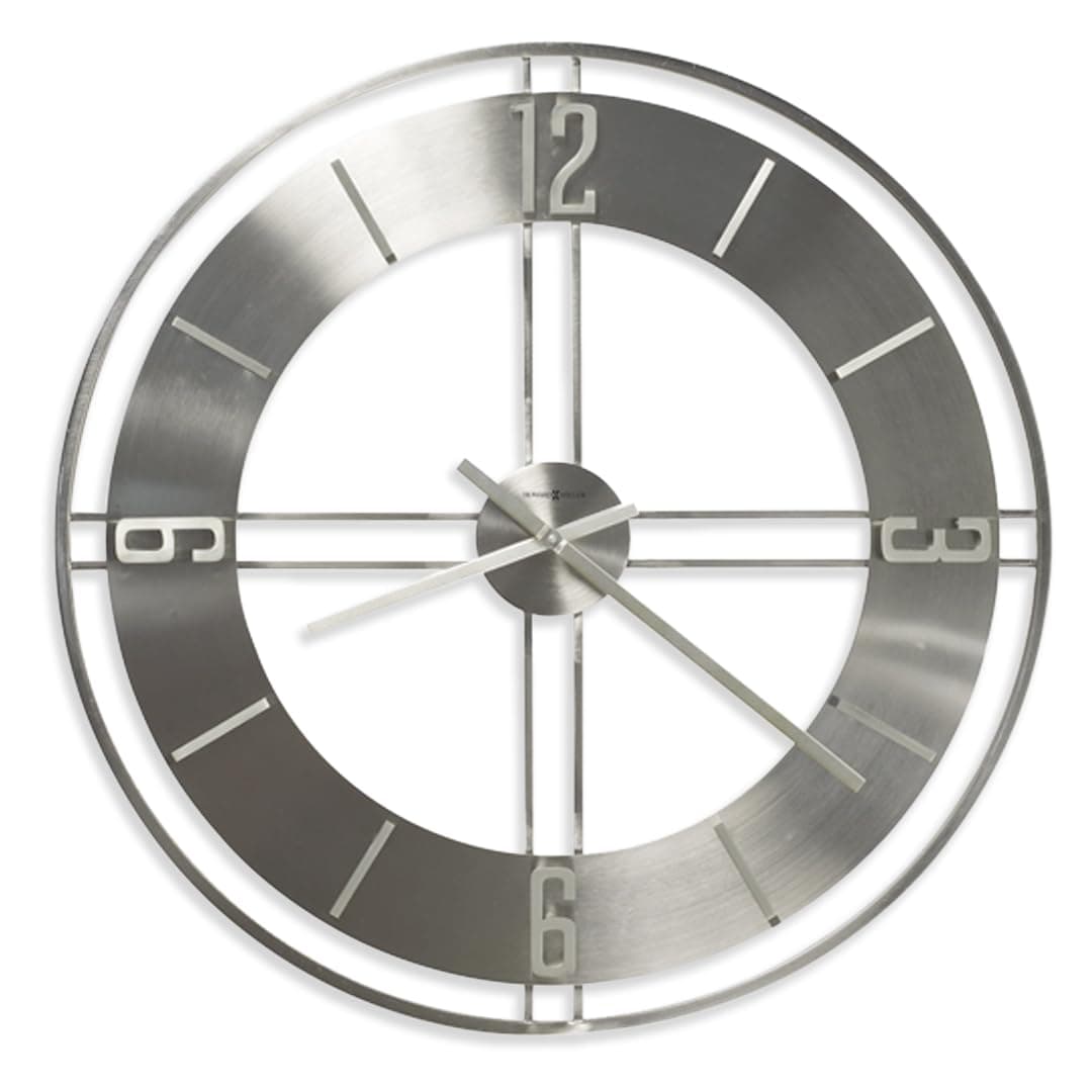 Howard Miller Stapleton 625520, reloj de pared grande con diseño abierto