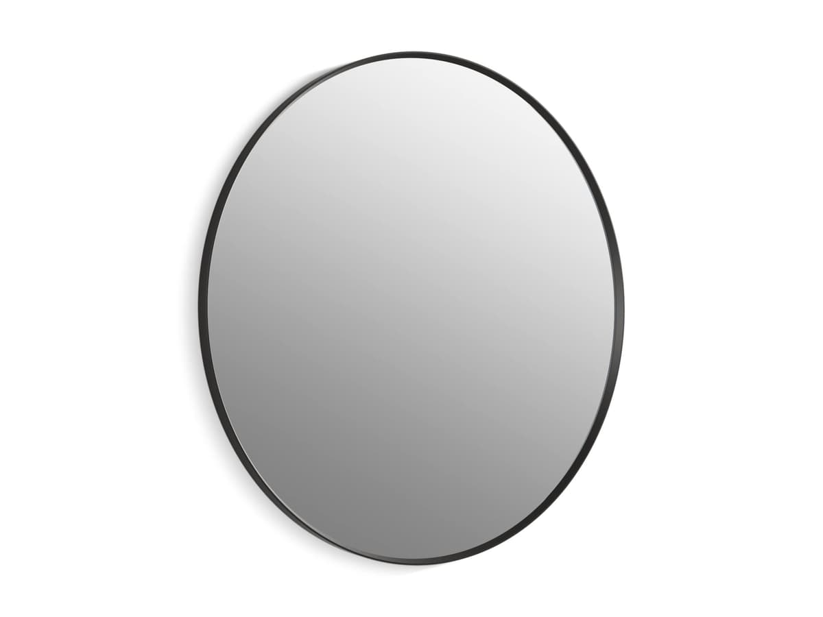 Kohler Essential Espejo Redondo 42x42 in. Marco en Matte Black 31370-BLL