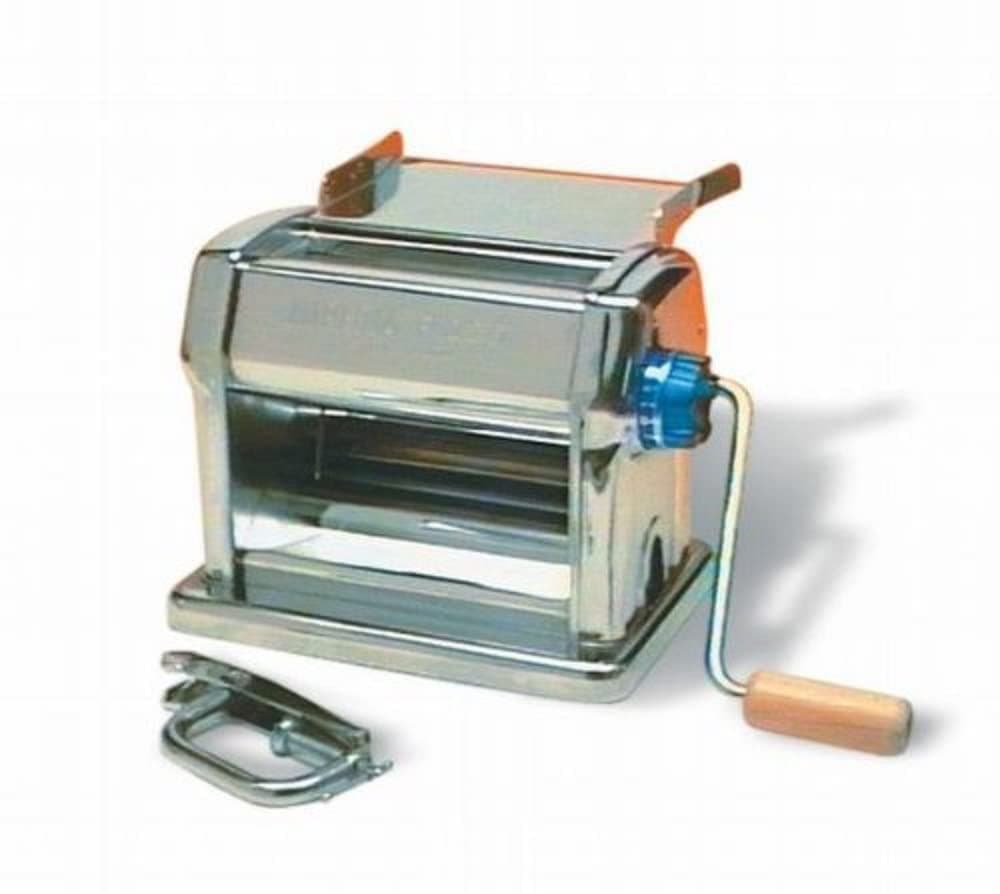 Imperia Máquina para Pasta Manual Profesional, Rodillo con Manivela y Abrazadera, Hecho en Italia 10