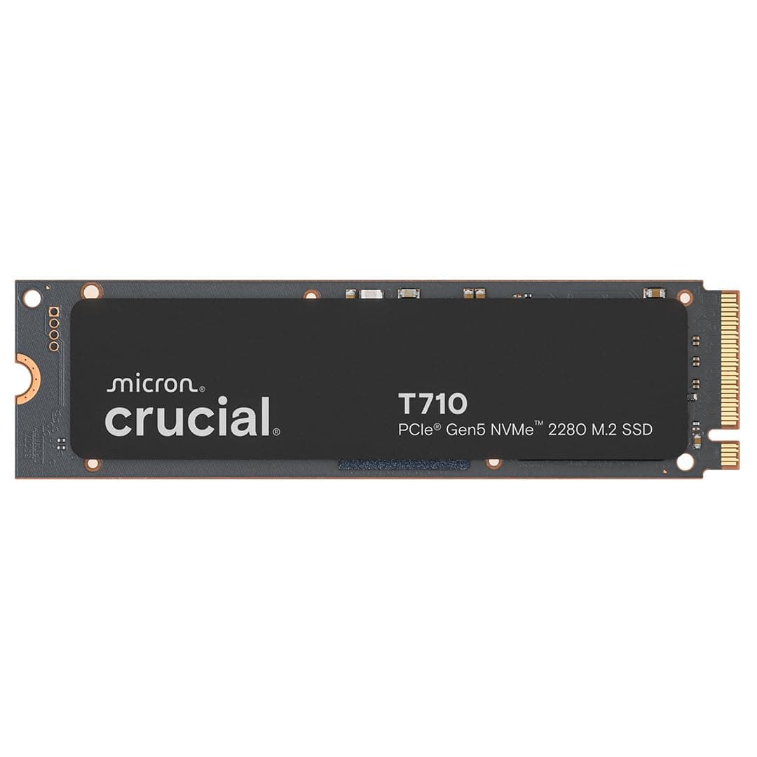 Crucial T710 PCIe Gen5 NVMe 4TB SSD CT4000T710SSD8-01