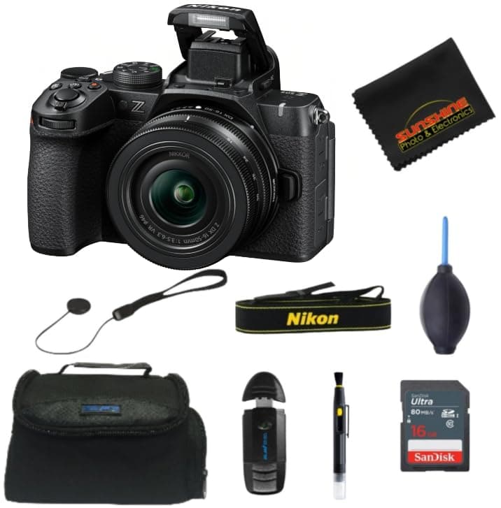Nikon Z50 II Mirrorless - Kit con NIKKOR Z DX 16-50mm + 50-250mm (Renewed) 1786