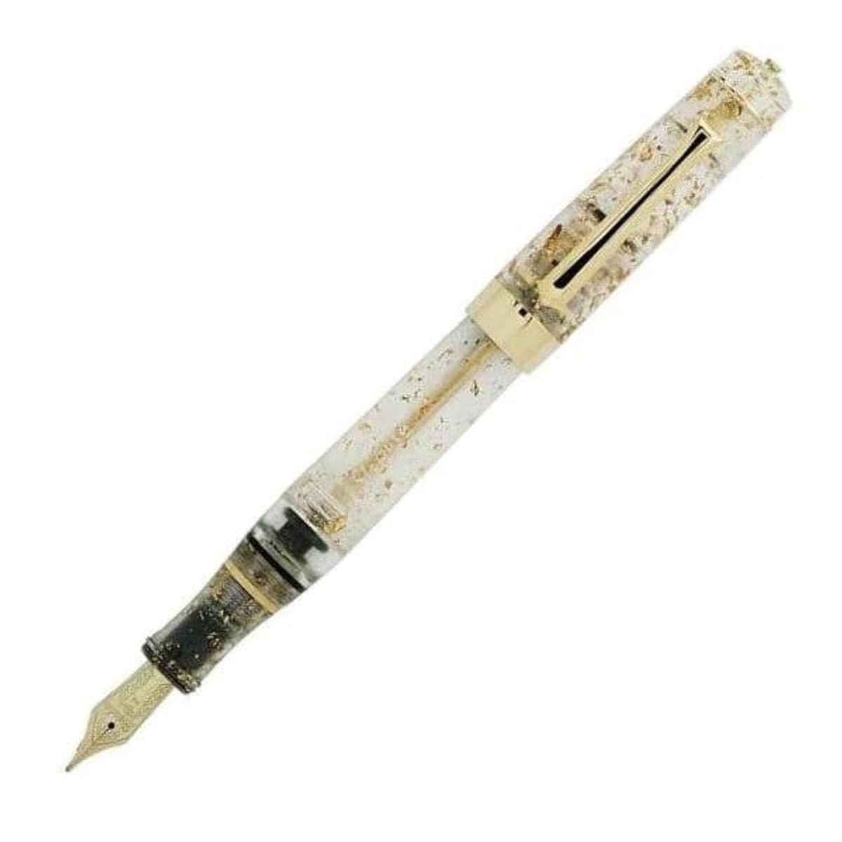 Stipula Suprema Fountain Pen SUPREMA FOGLIA D'ORO - Plumilla Stiflex Mediana de 14K Oro ST62052-14/M