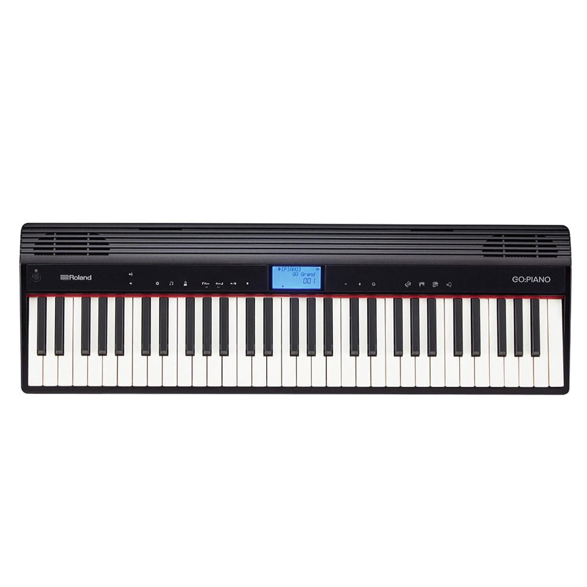 Roland GO:PIANO Teclado Digital Portátil de 61 Teclas con Parlantes Bluetooth Integrados y Enseñanza Electrónica (GO-61P)