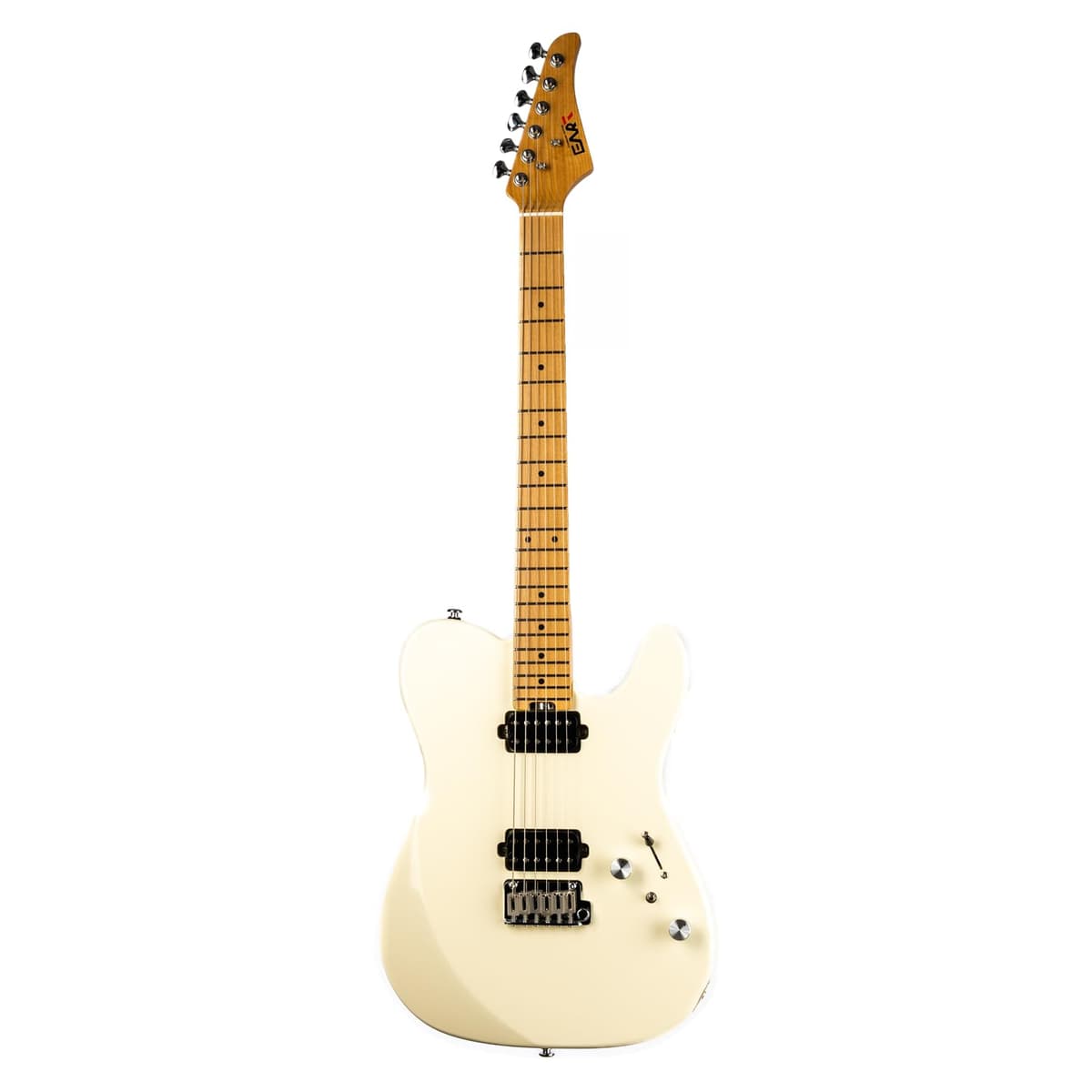 EART TL-380 Guitarra eléctrica de cuerpo sólido de 6 cuerdas, cuerpo en caoba asada, mástil y diapasón en maple, acabado gloss, para diestros