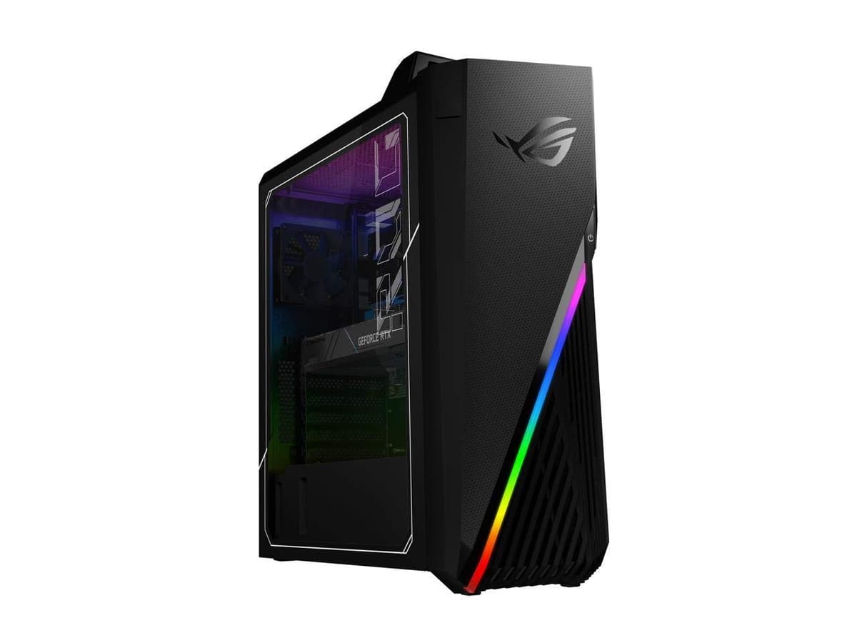 ASUS ROG Strix GA15DH PC de Escritorio para Juegos, AMD Ryzen 7 3700X, GeForce GTX 1660 Ti, 16GB DDR4 RAM, 512GB SSD PCIe, Wi-Fi 5, Windows 10 Home, GA15DH-BS762 90PD02V1-M01930