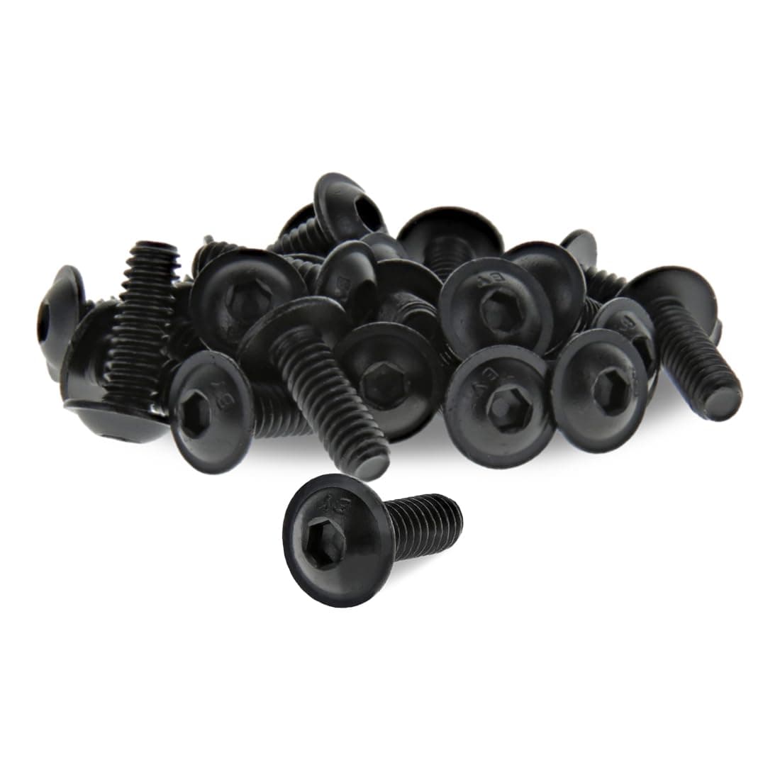 80/20 Flanged Button Head Socket Cap Screw 1/4-20 x 0.75" (Paquete 2500) 3066-Parent