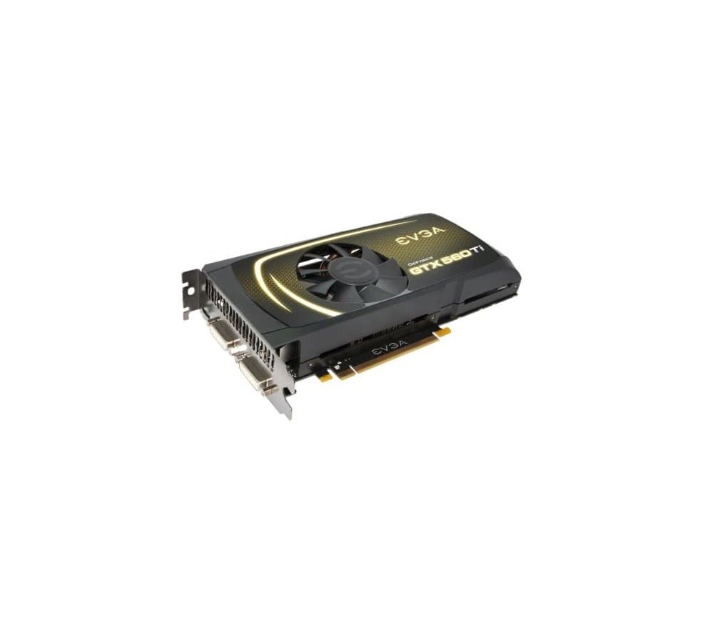 Tarjeta gráfica EVGA GeForce GTX 560 Ti FPB (1024 MB, GDDR5, PCI-E 2.0 x16, DVI-I x2, Mini-HDMI, compatible con SLI) 01G-P3-1561-KR