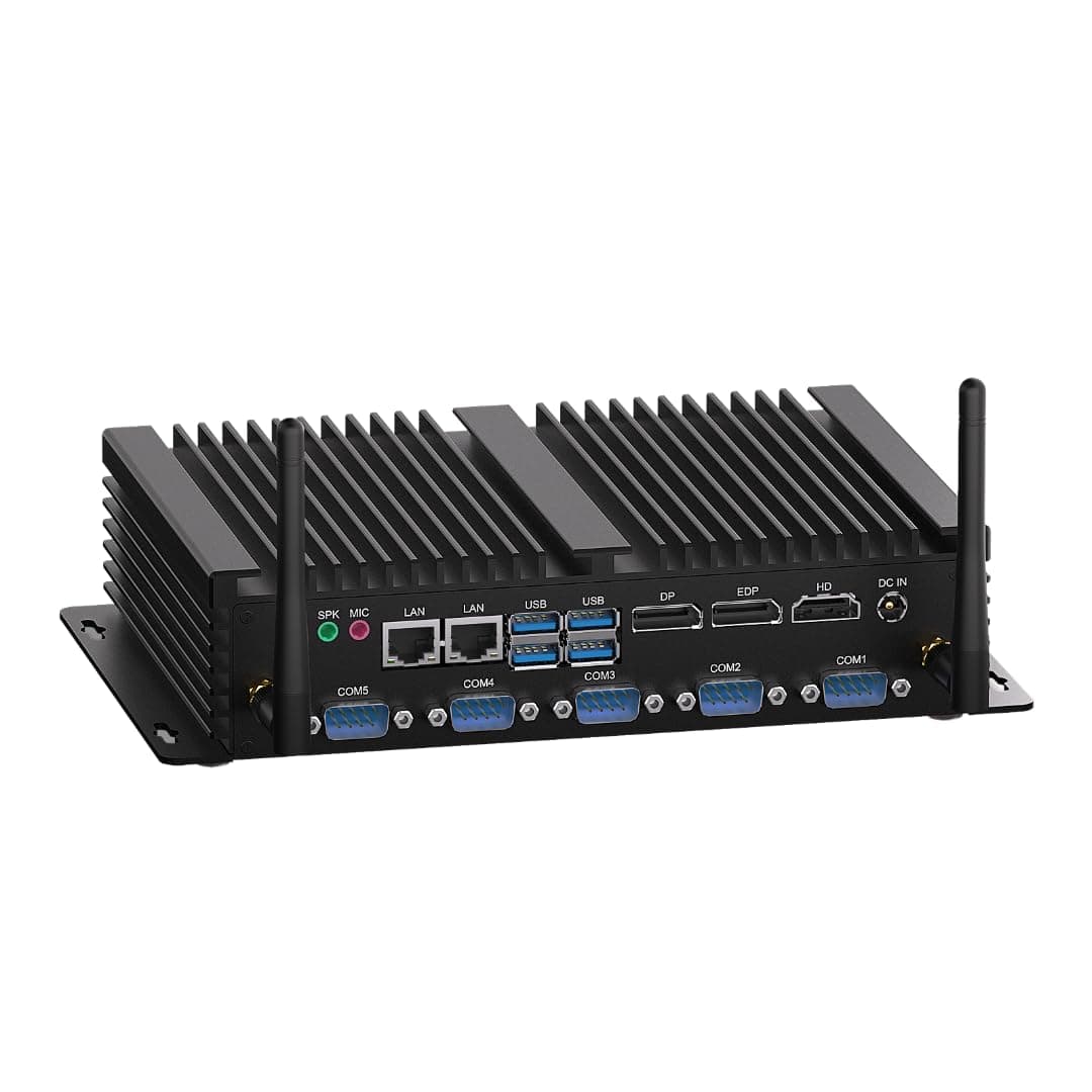 WEIDIAN mini PC industrial fanless Core i7 8550U Win11, 64GB RAM, 1TB SSD (modelo EH4)